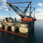 Dual Crane Ship Heerema - MSFS